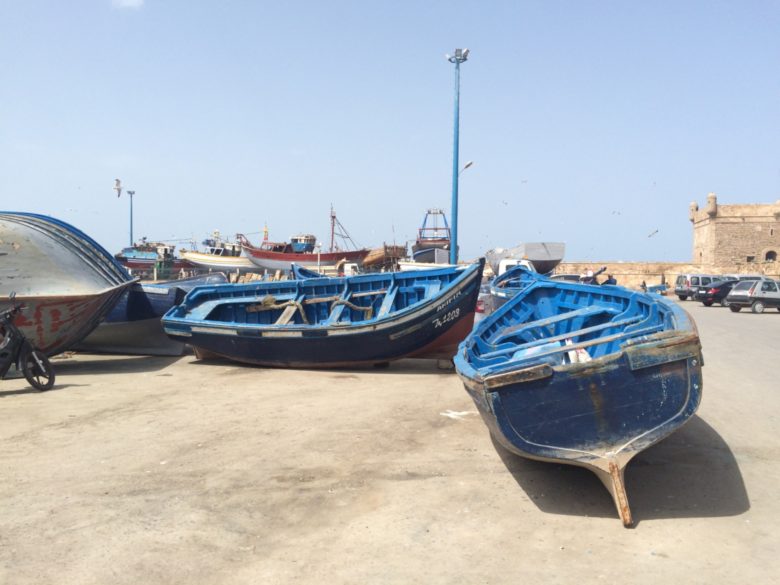 Essaouira is on the West coast of Morocco.