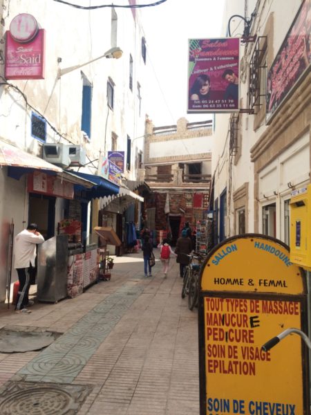 The streets of the medina