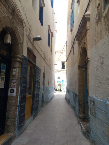 Narrow alleys