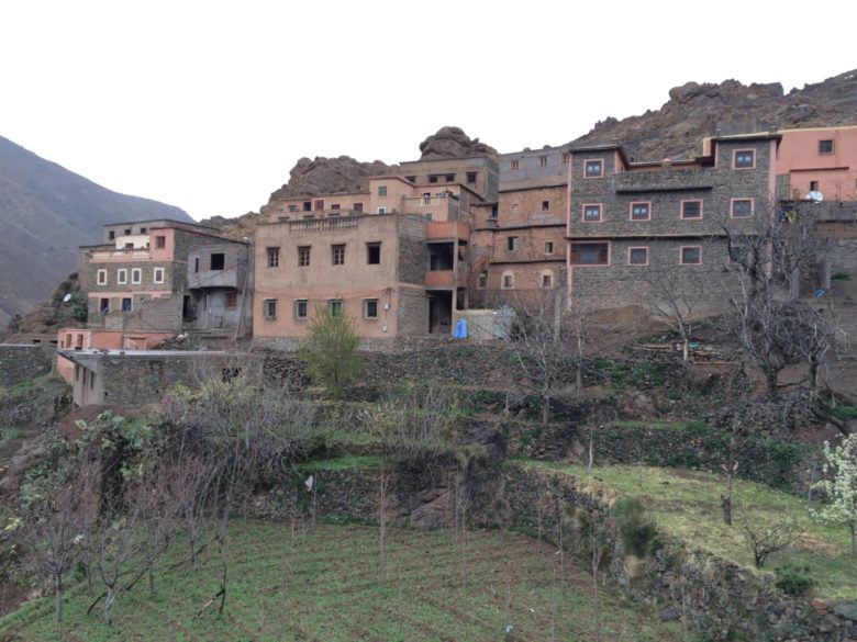 Typical architecture for the villages in the Atlas.