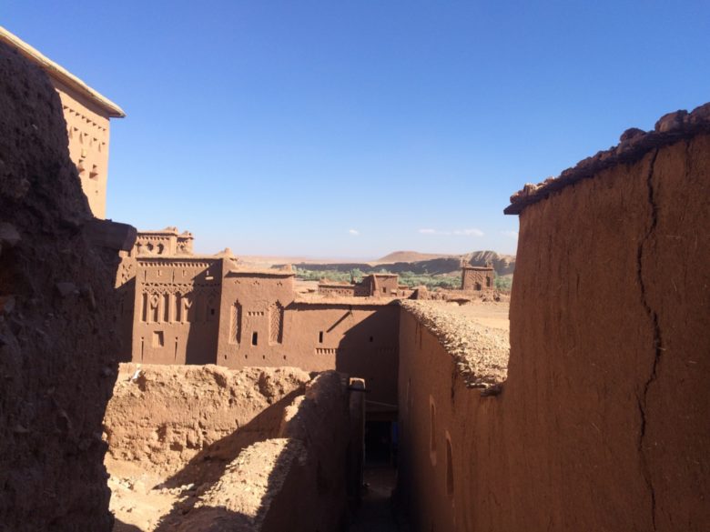 This is the Ksar in Ait Benhaddou, near Ouarzazate.